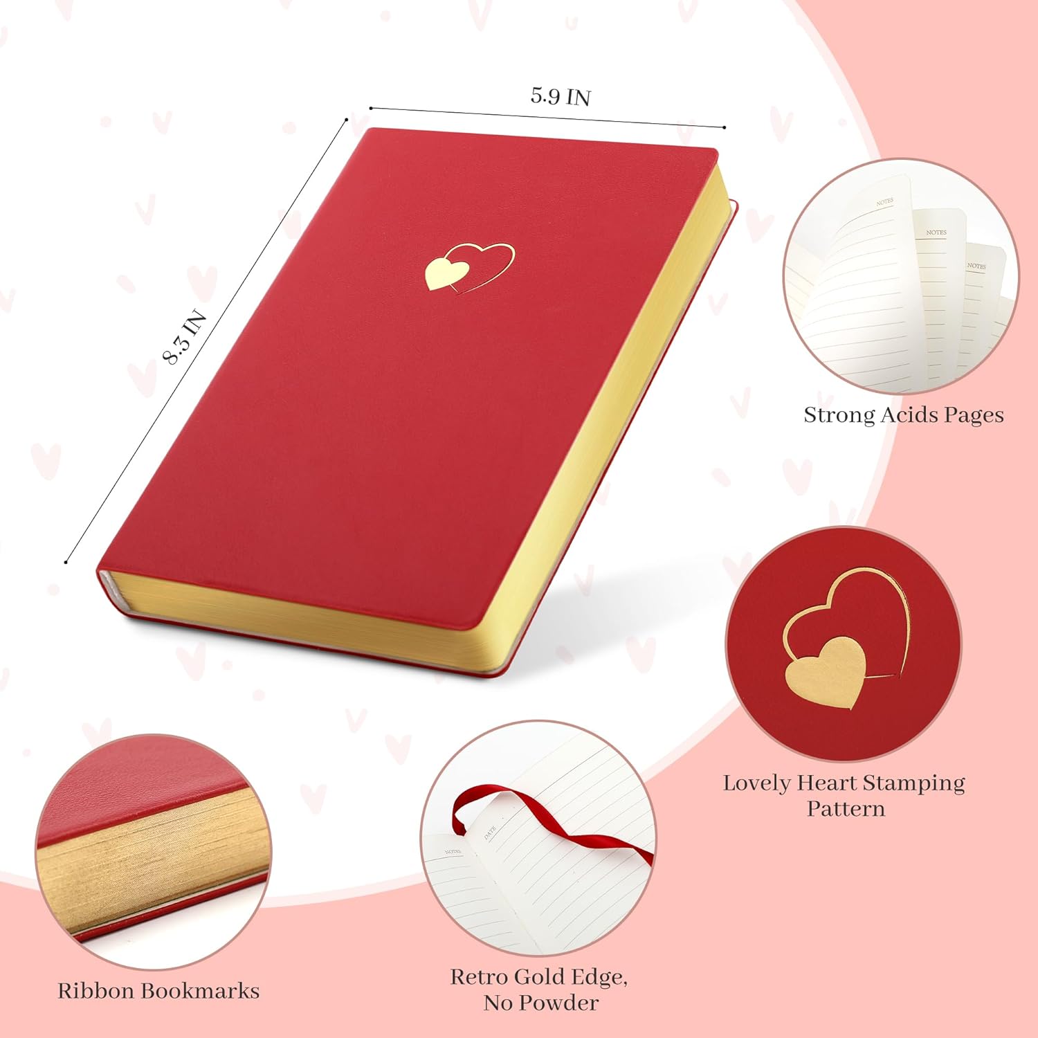 Diary, Journal, Journals for Writing, Notebook, Soft Cover Journal -5.9 Diary, Journal, Journals for Writing, Notebook, Soft Cover Journal -5.9